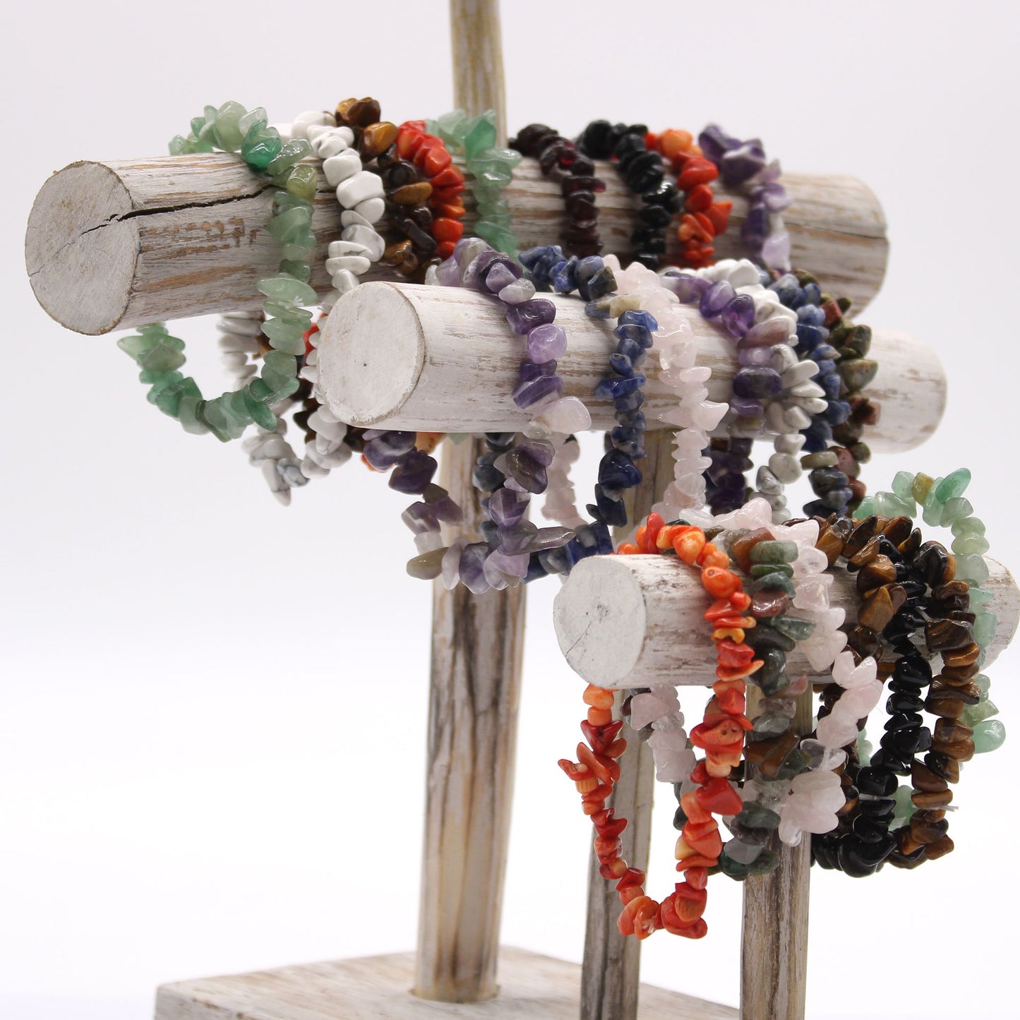 Chipstone Armband - Schwarzer Achat