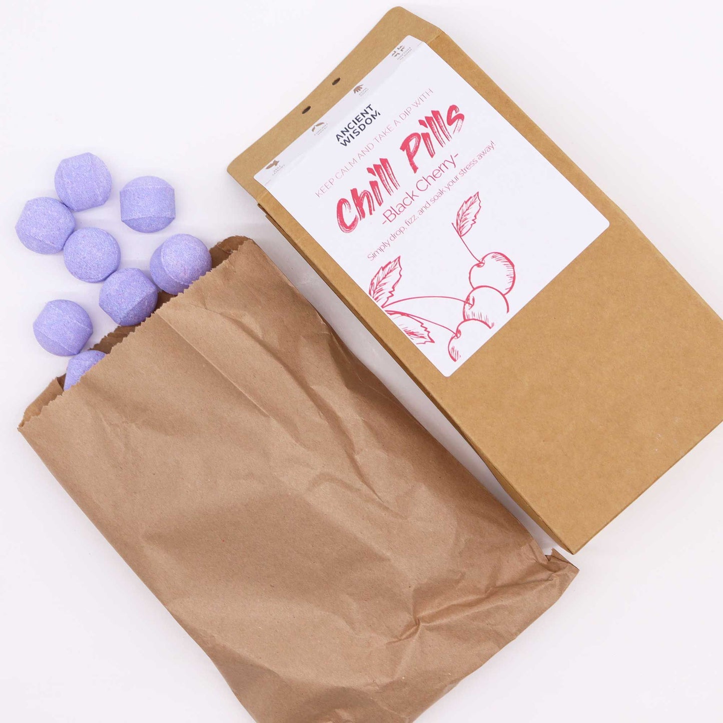 Chill Pills Geschenkpackung 350g - Schwarzkirsche