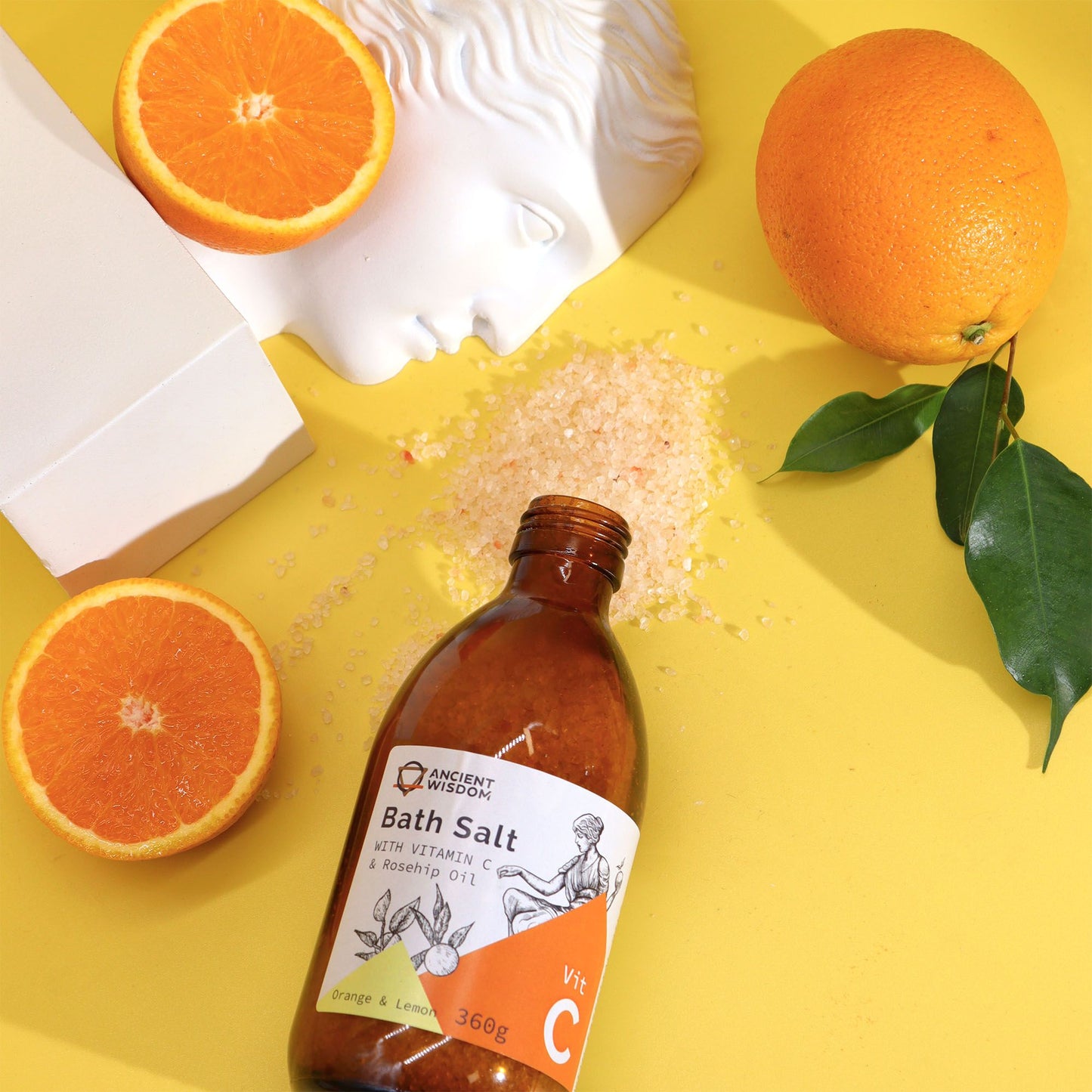 Vitamin C Badese Salz Fühlen Sie Sich Wie Eine Antike Göttin