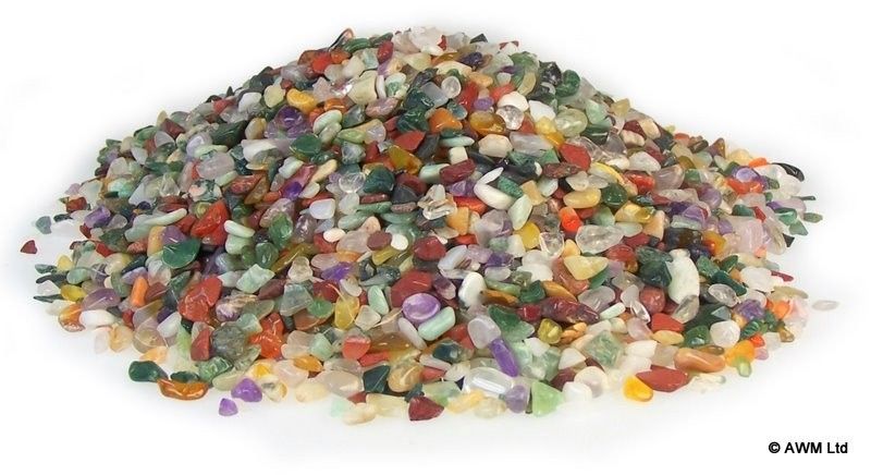Mischung Aus Naturstein Chips 1KG