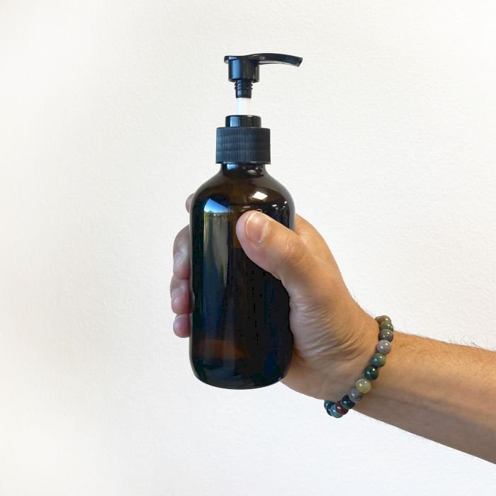 250ml Bernsteinflasche Mit Pumpe