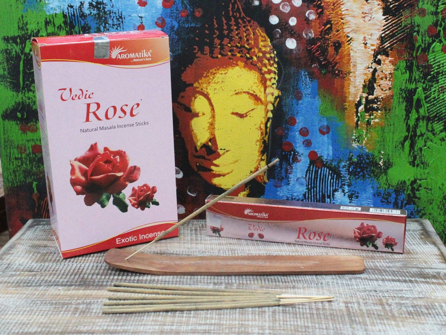 Vedic Räucherstäbchen - Rose