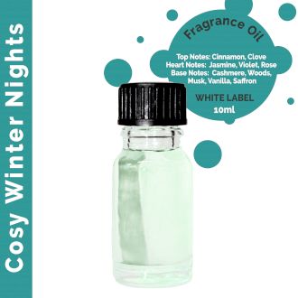 Gemütliche Winternächte Duftöl 10ml - Weißes Etikett