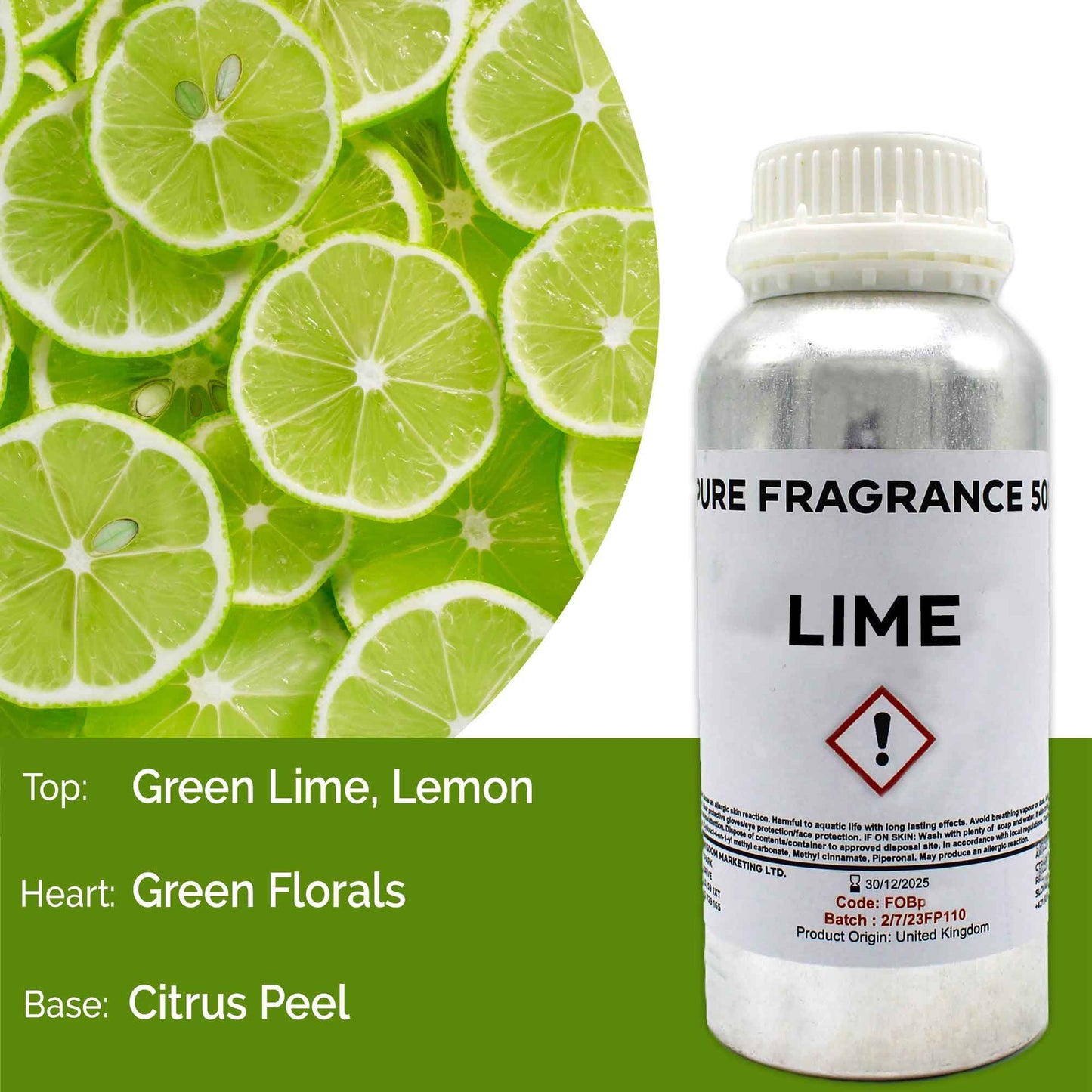 Limetten Reine Duftöl 500ml