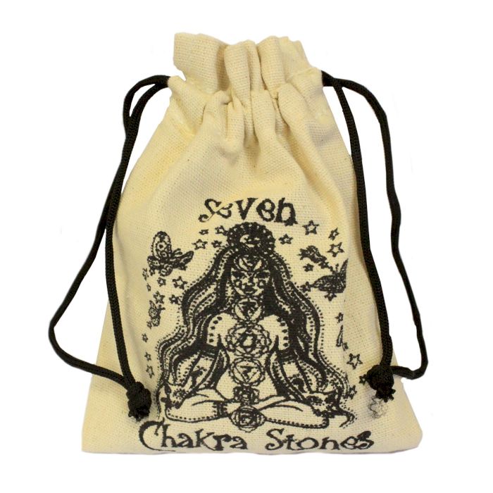 Lrg Steine Chakra Set Ovalform