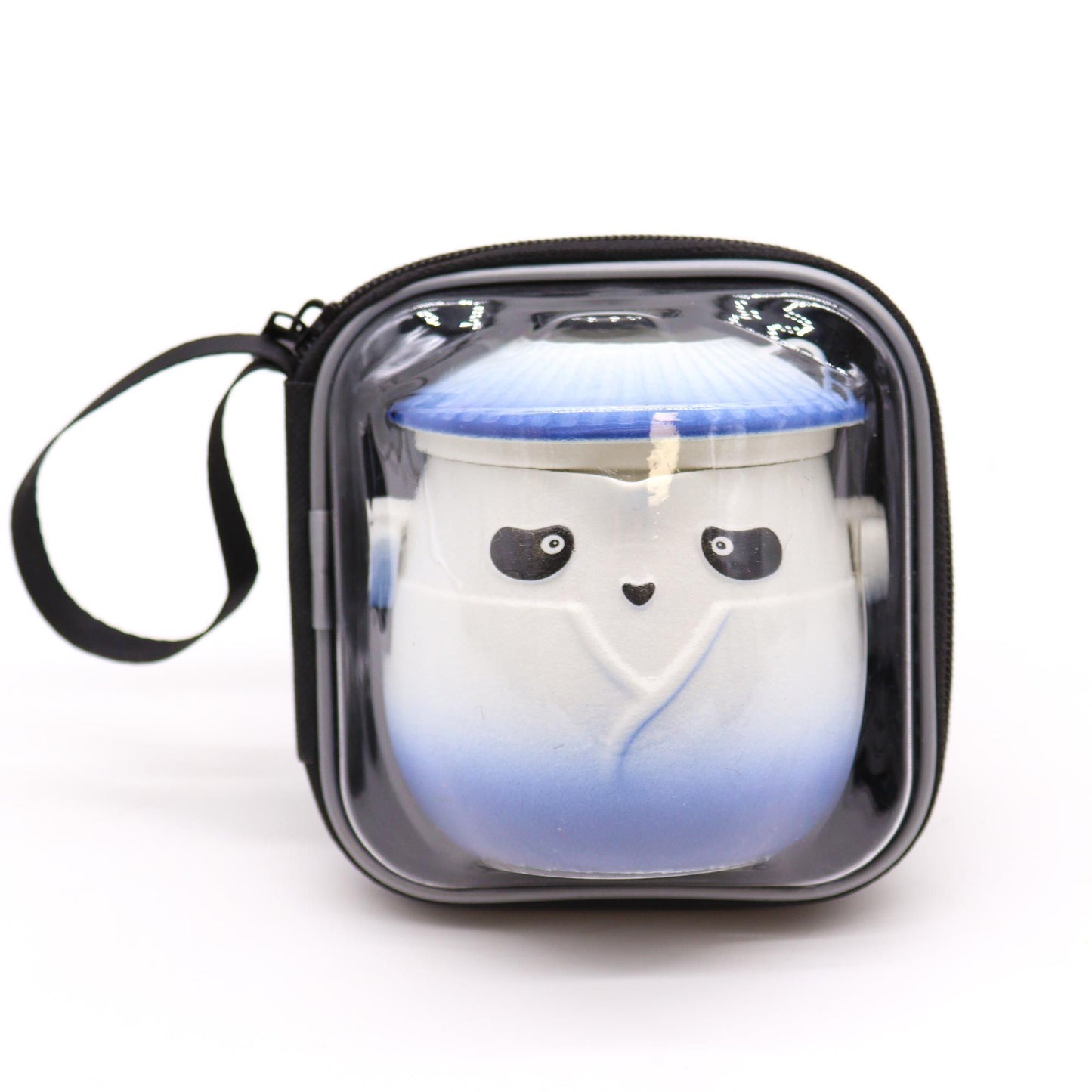 Panda Teekanne Set Mit Drei Tassen Himmelblau
