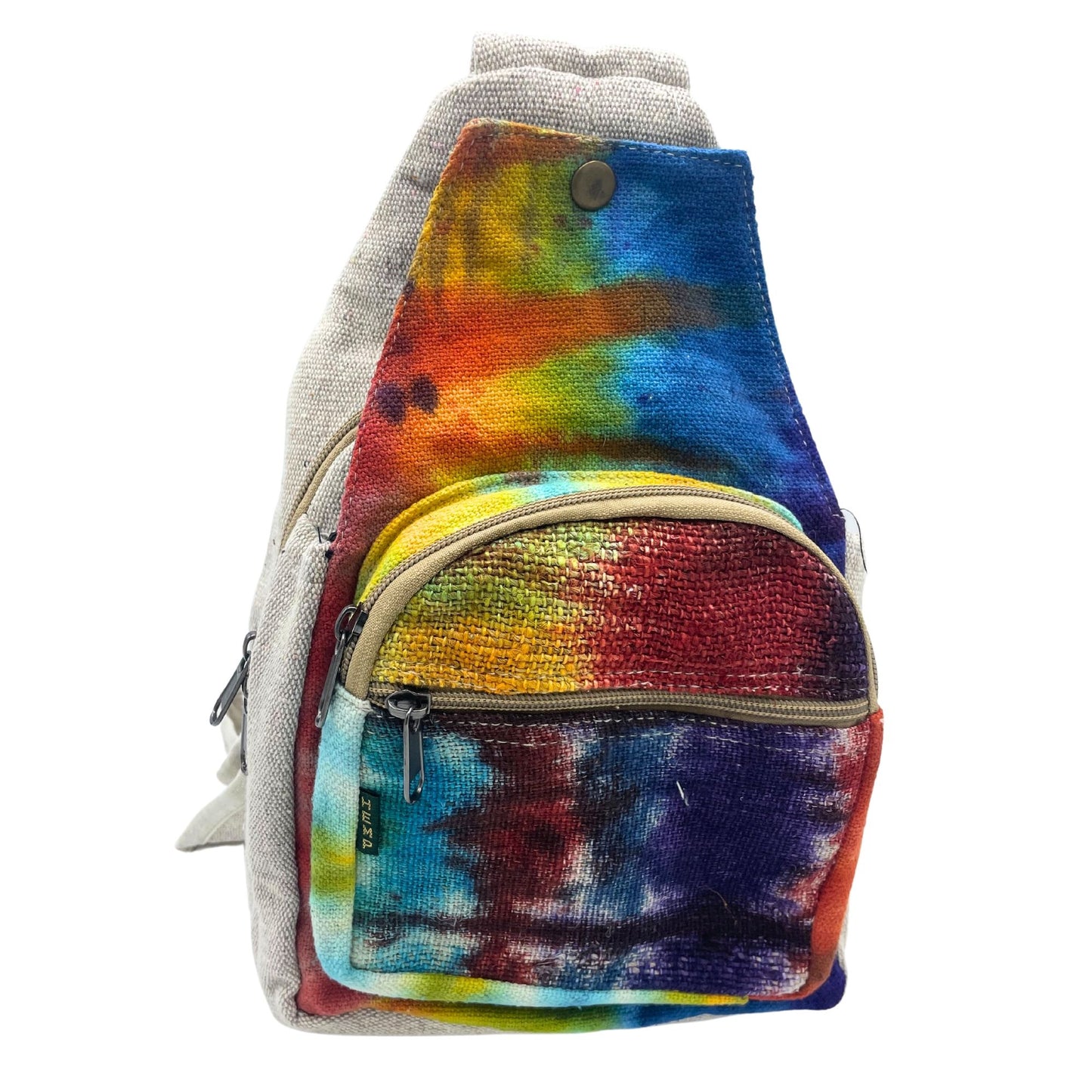 Bunte Hanf Sling Schultertasche