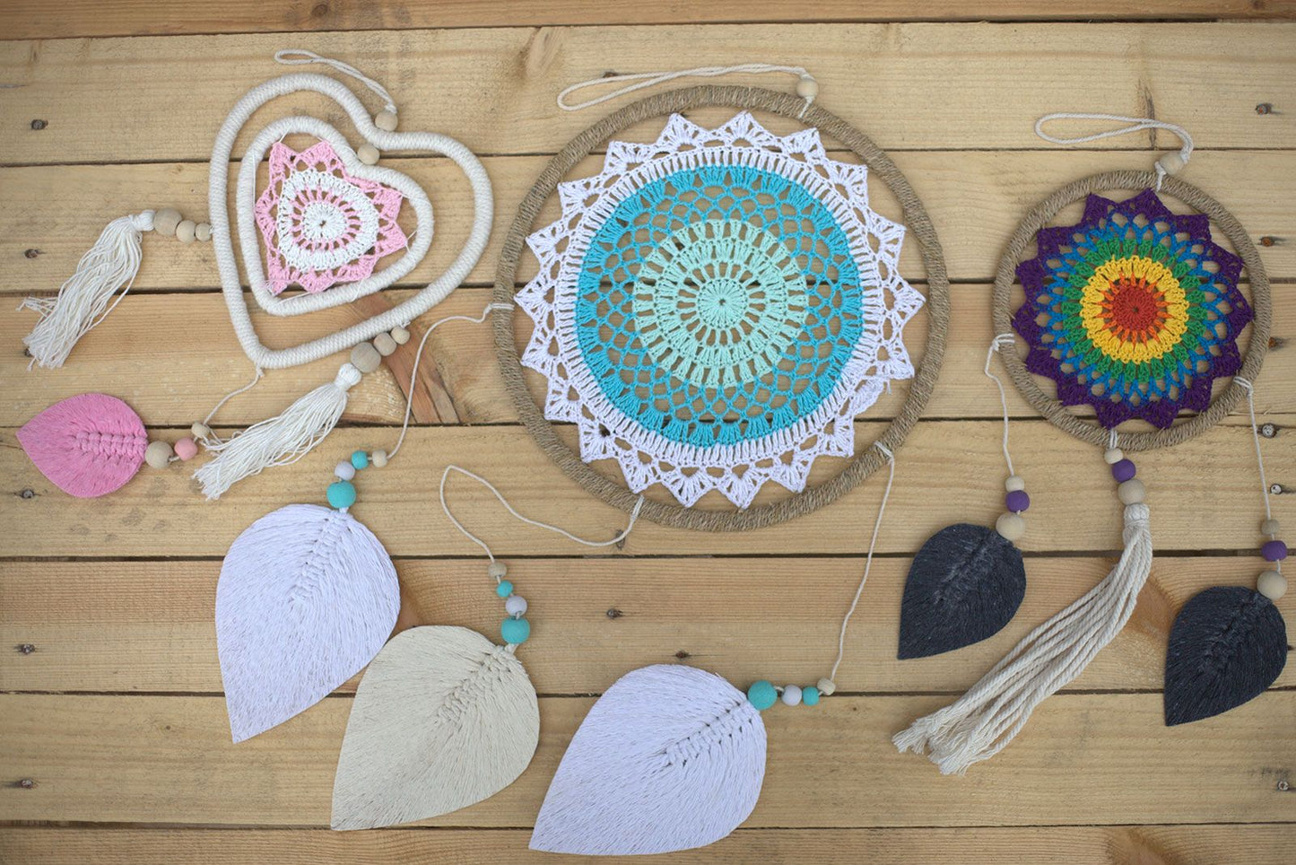 Traumfänger - Mittlerer Regenbogen Elementare Geister