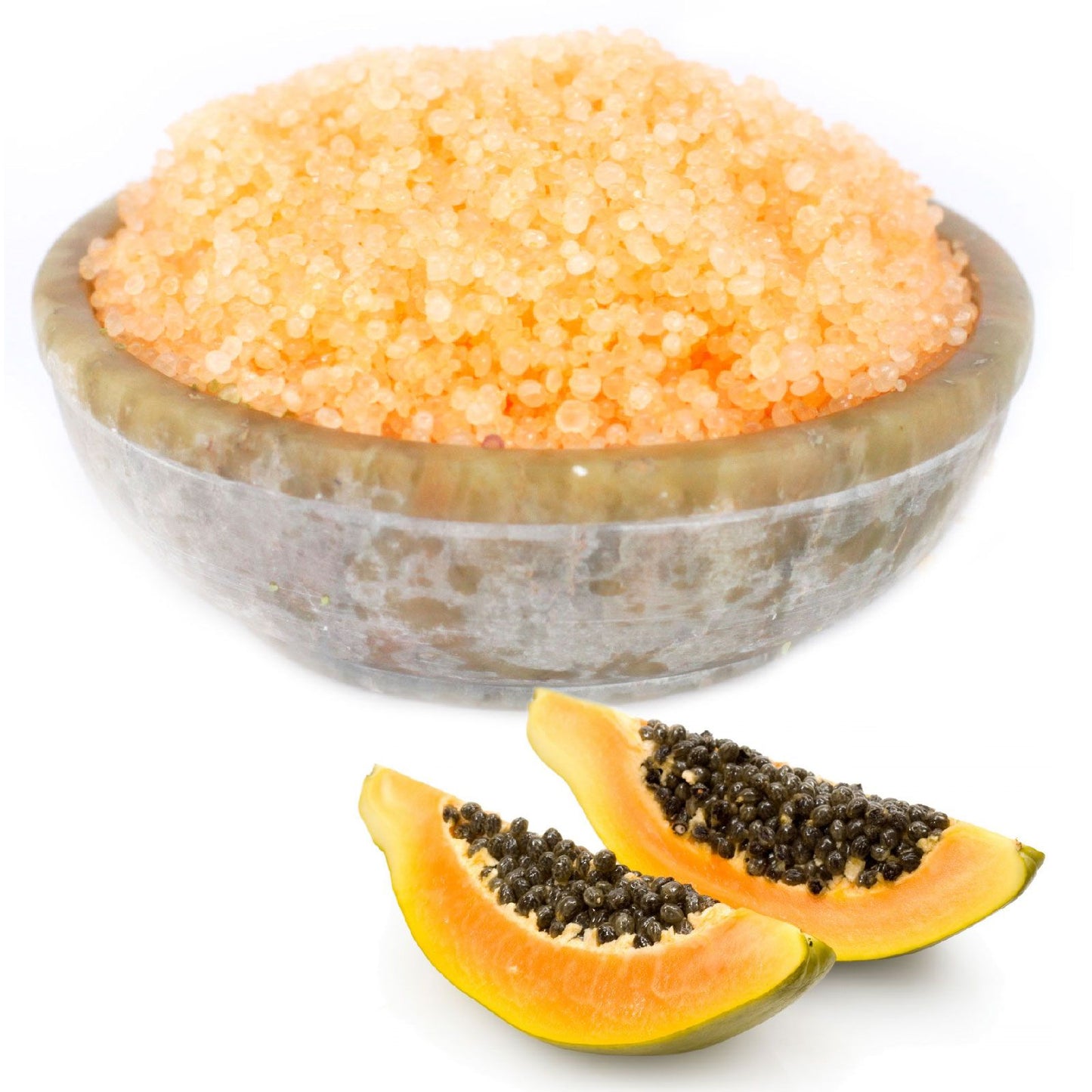 Tropisches Paradies Verdampfende Granulate Papaya