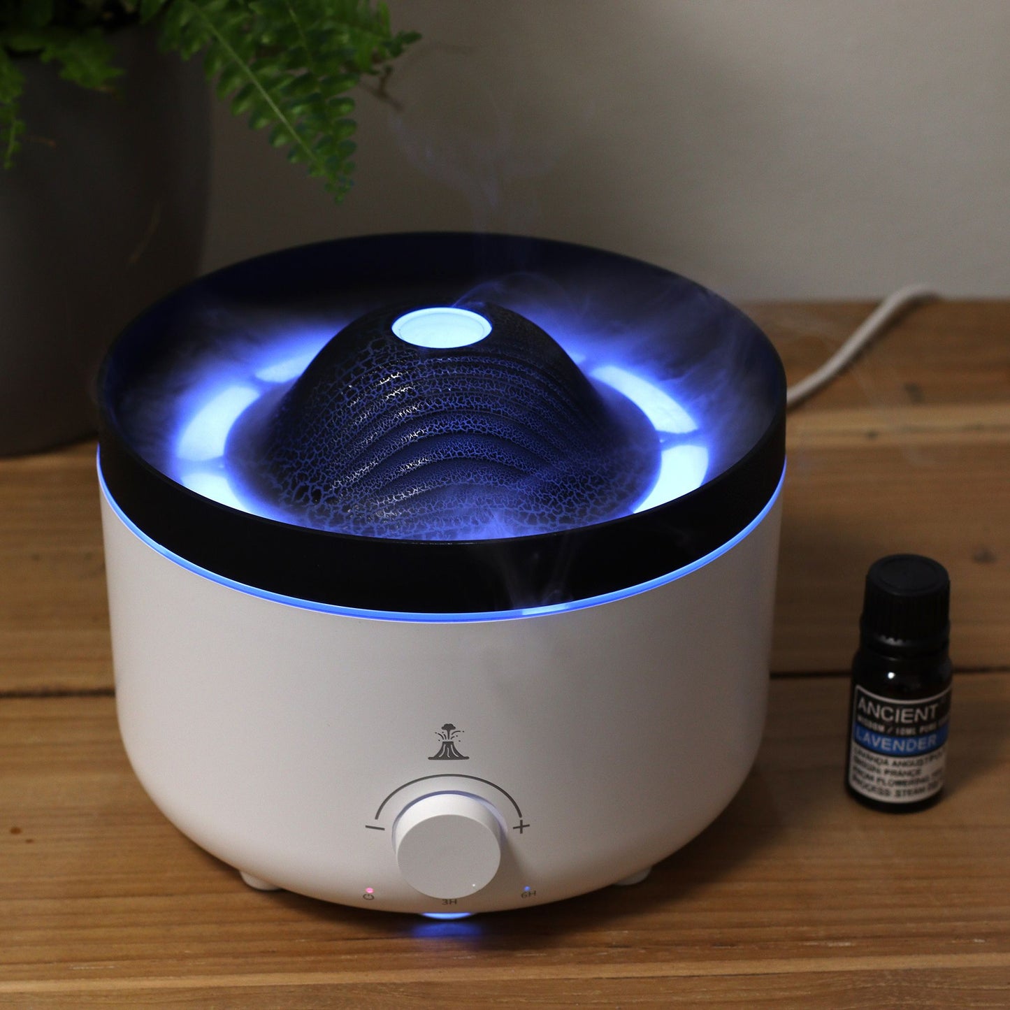 Großer Vulkan Effekt Aroma Diffuser Mit Stecker In Zwei Farben