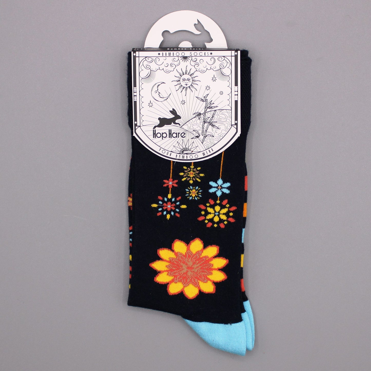 Hop Hare Bambus Socken Mandala Blumen 41-46