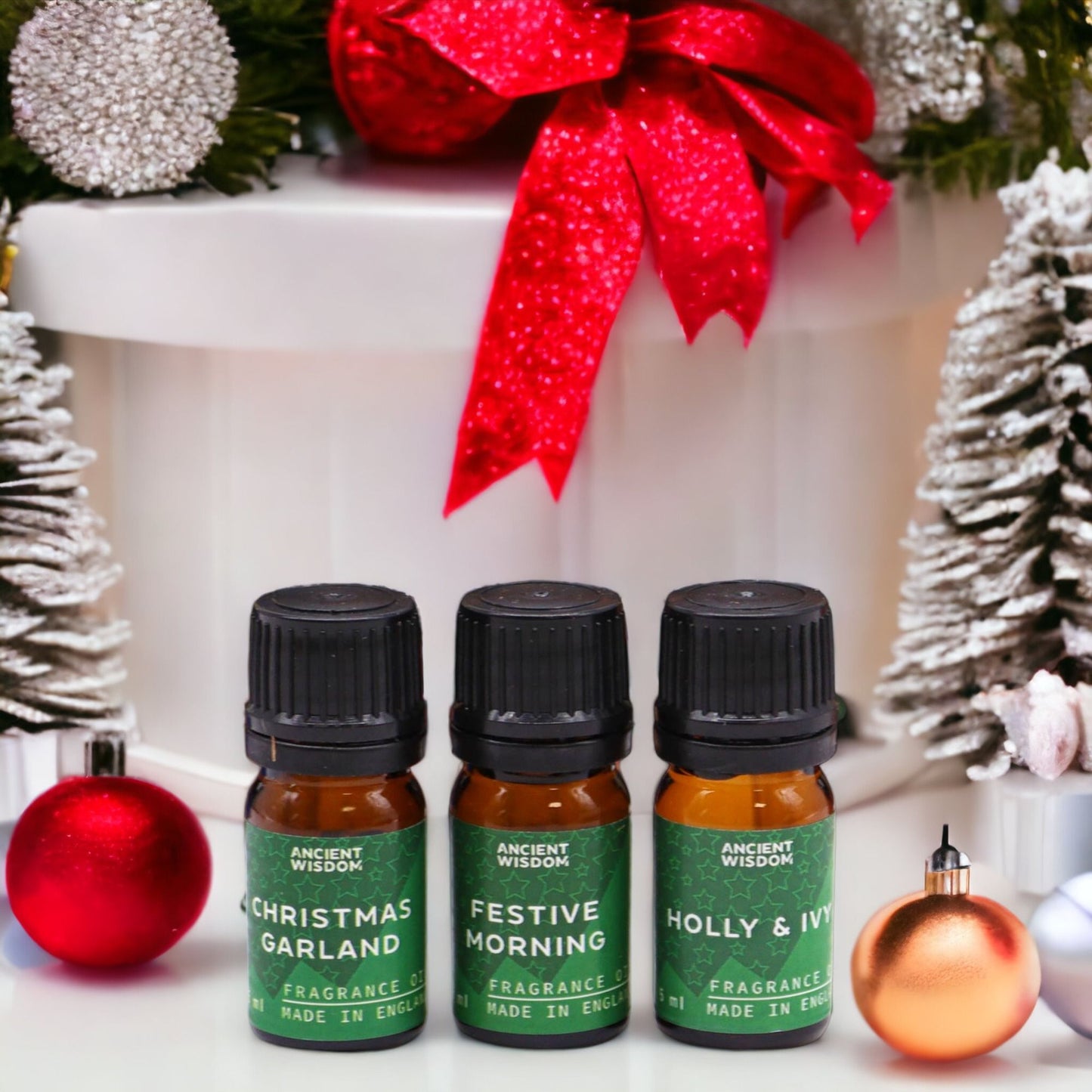 Heilige Düfte Des Weihnachtsduftsets Mit Zwölf 5ml Fläschchen Und Zwei Tropfern