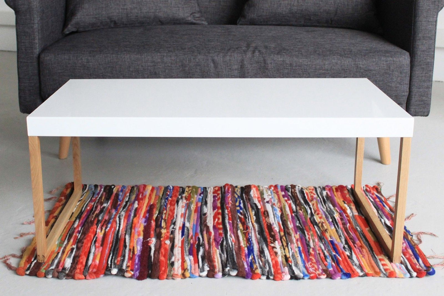 Kleiner Samt Teppich 50x90cm