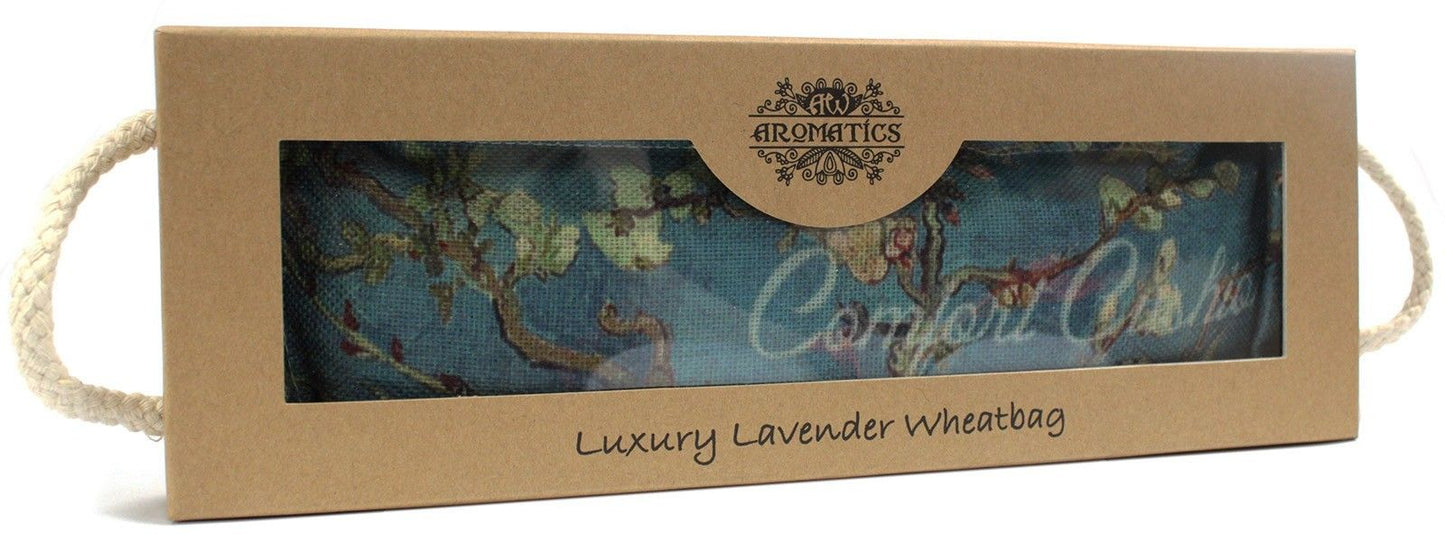 Luxuriöses Lavendel Weizenkissen In Geschenkbox - Blossom