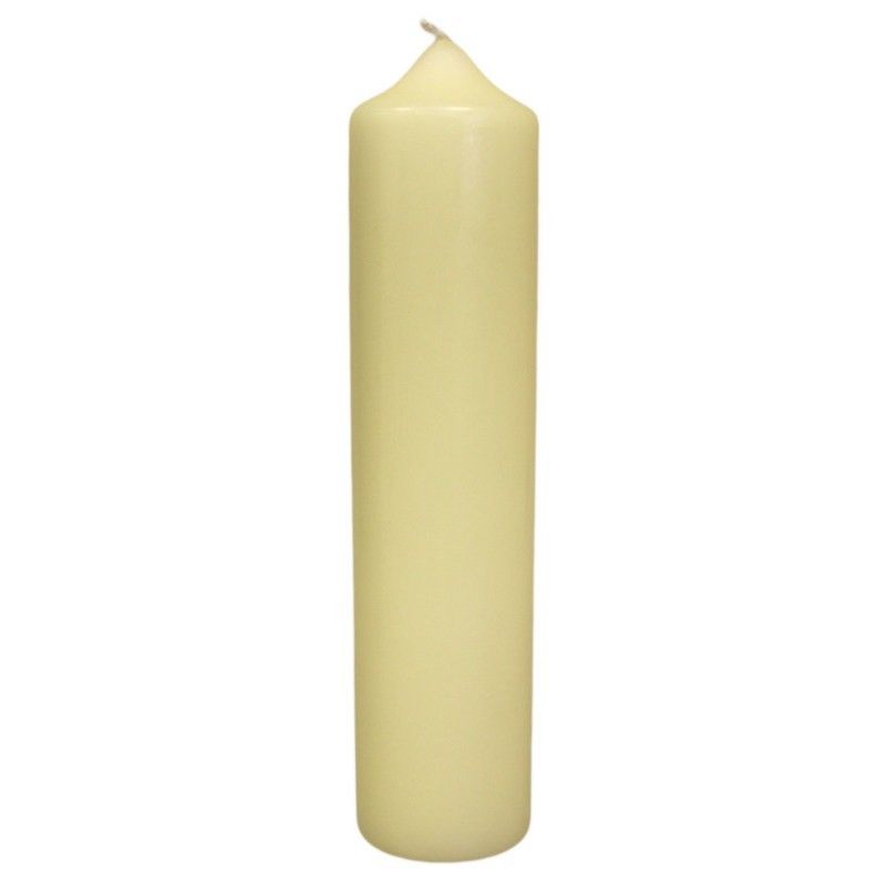 Kirchenkerze 215X50 Klassisch Ivory Hochwertige Stearinsäure