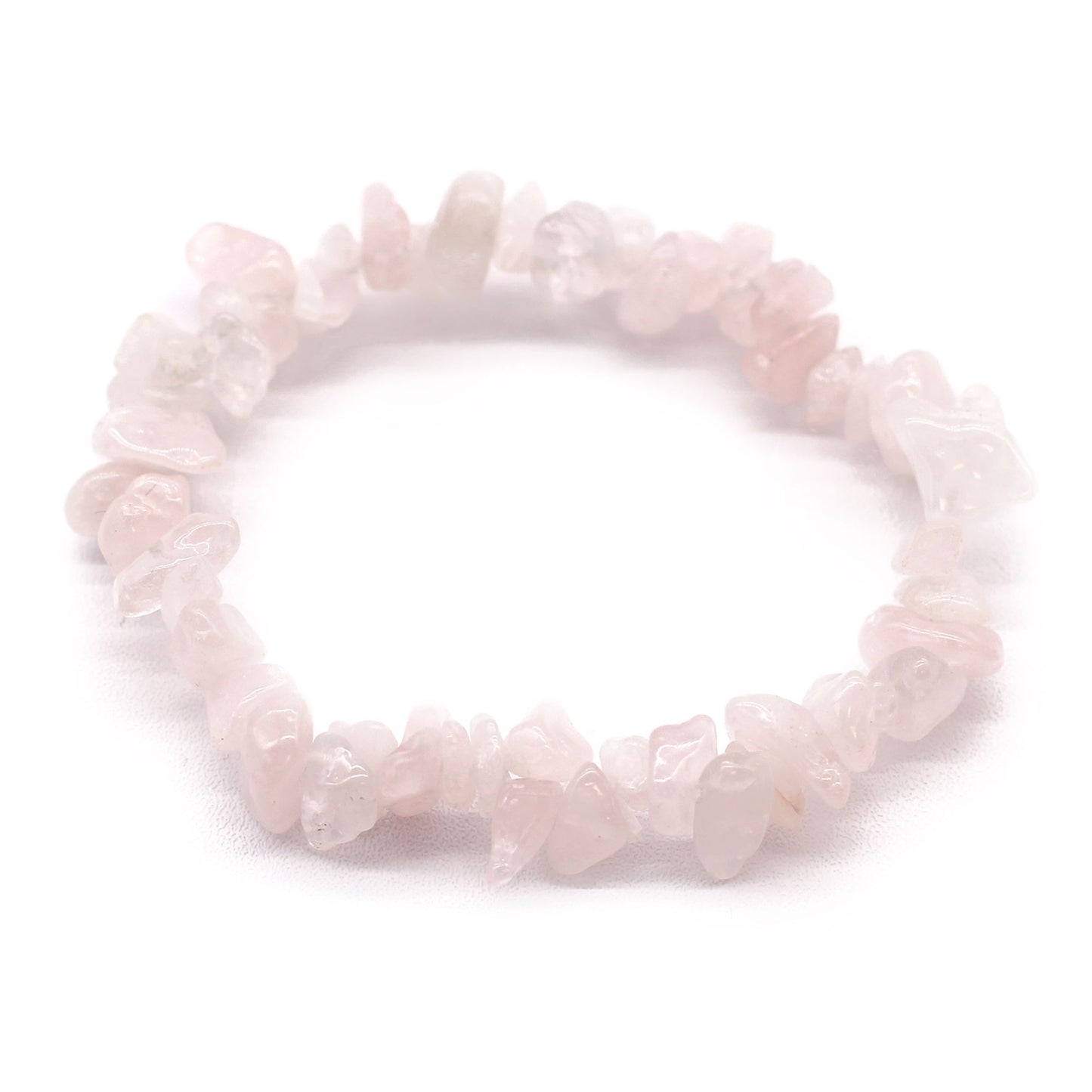 Chipstein Armband - Rosenquarz
