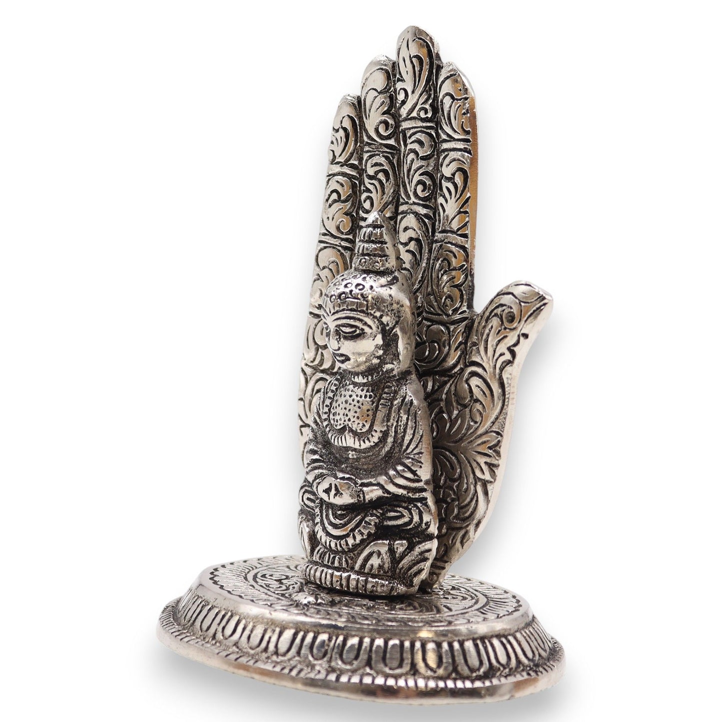 Hand Buddha Räucherstäbchen Halter 13x9cm
