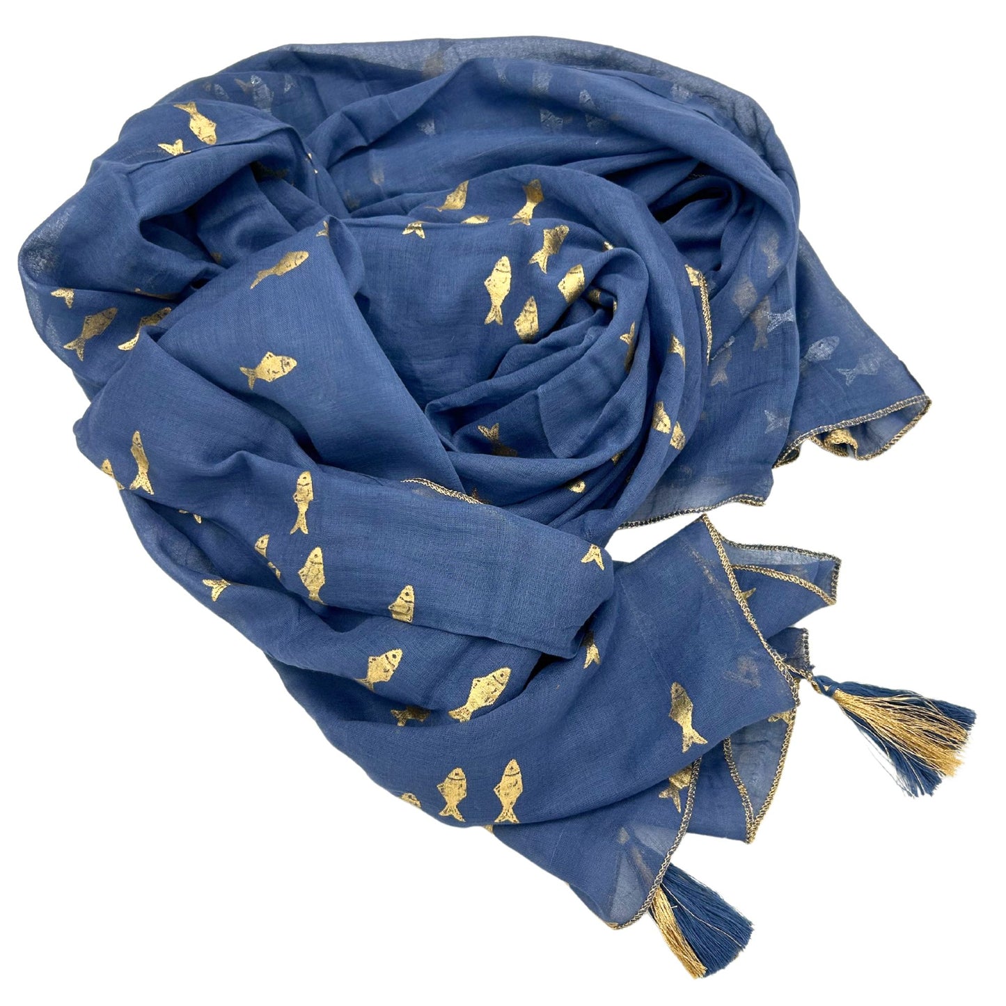 Nomad Sari Med Kollektion Pario Meeresblau Goldfisch Design