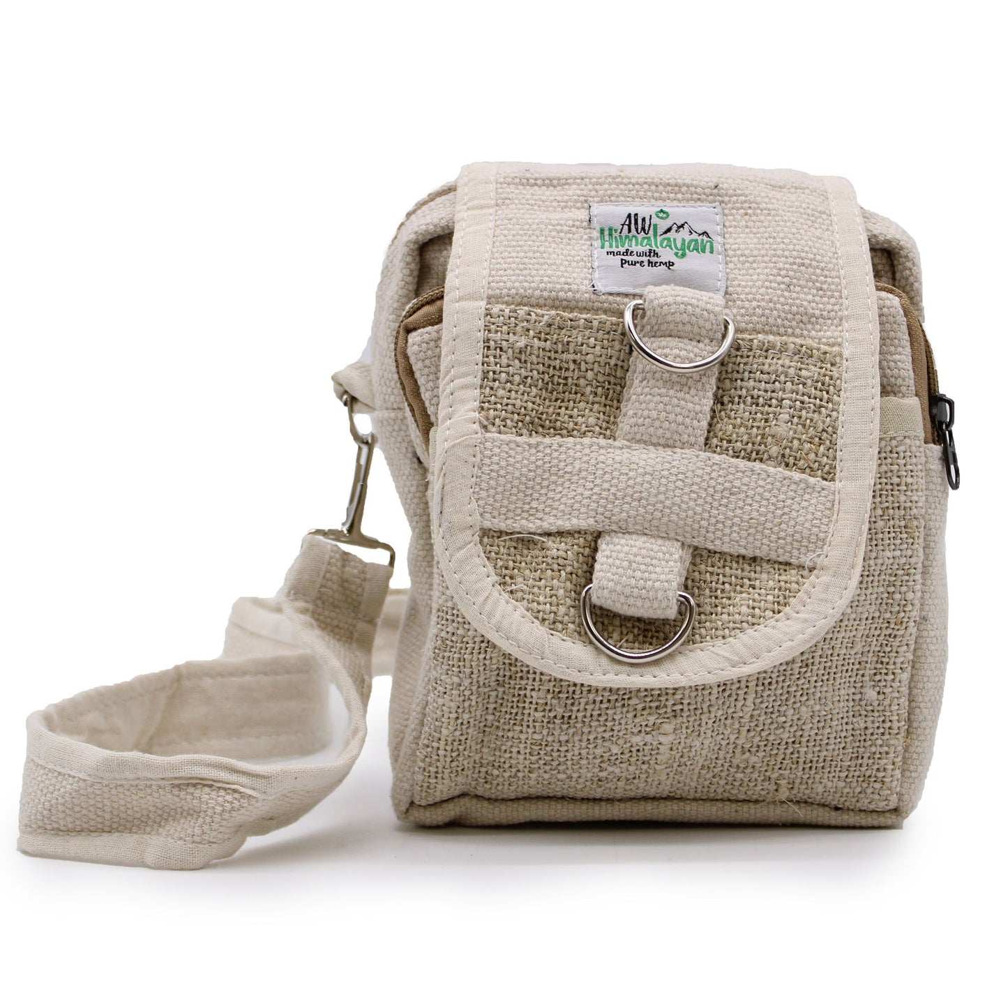 Body-Cross Natürliche Hanf Und Baumwolle Reise Tasche