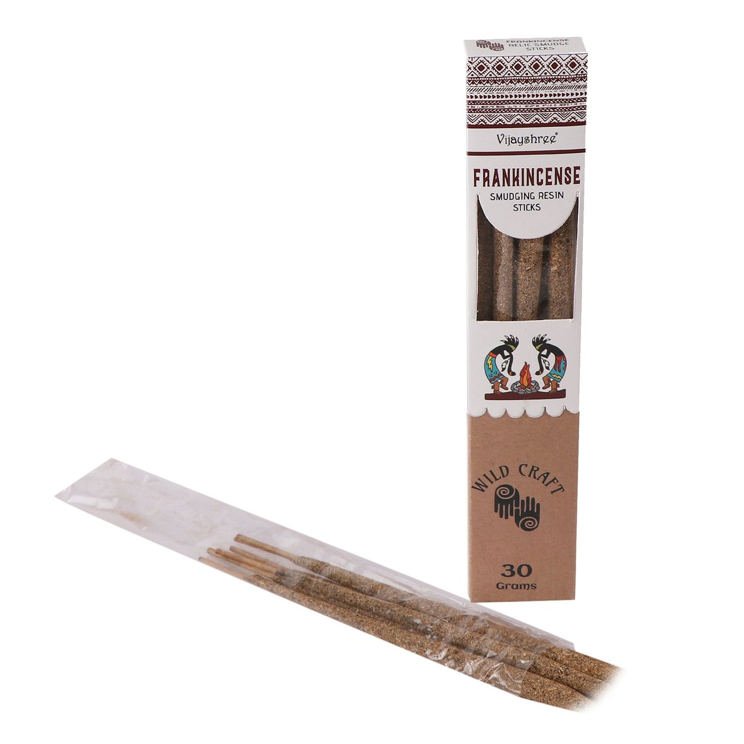 30g Goldener Weihrauch Smudge Harz Sticks 6 Stück
