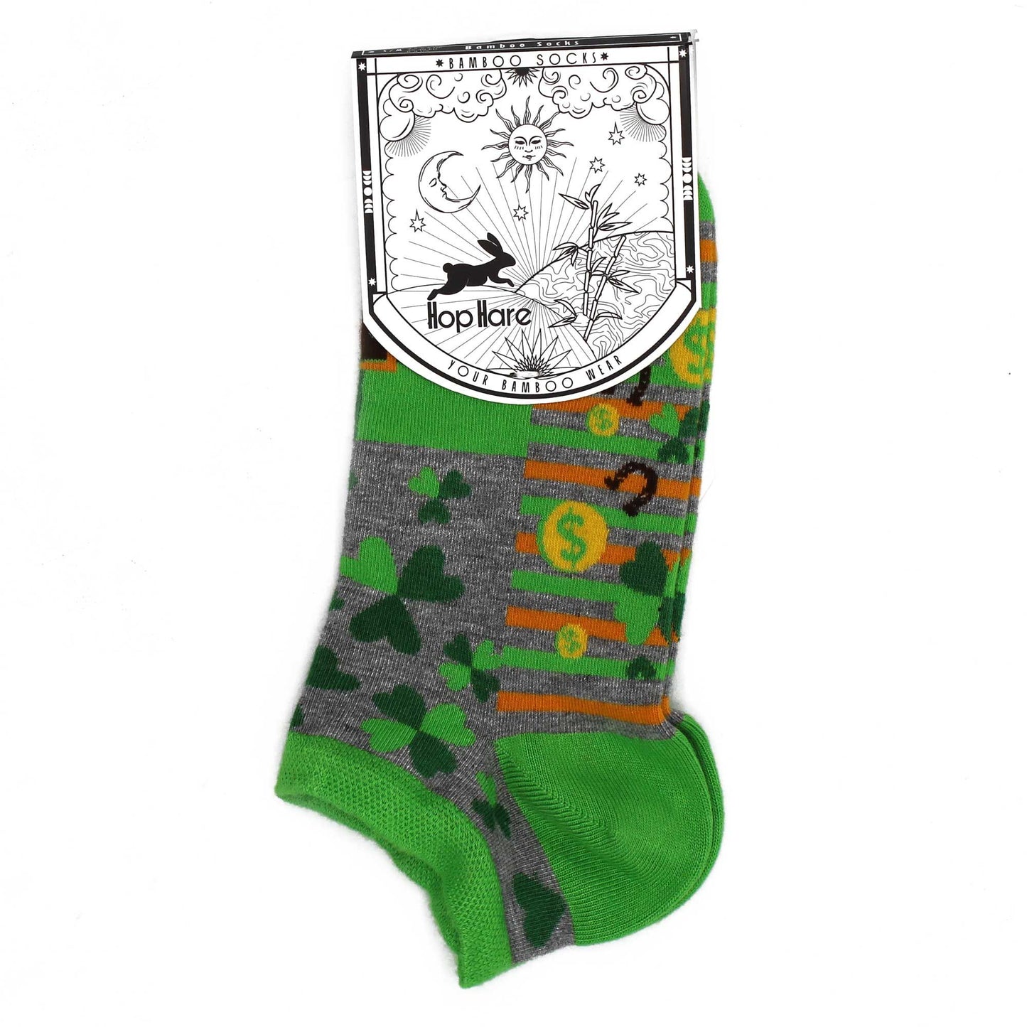 SM Hop Hare Bambus Socken Niedrig 36-40 Glückssocken