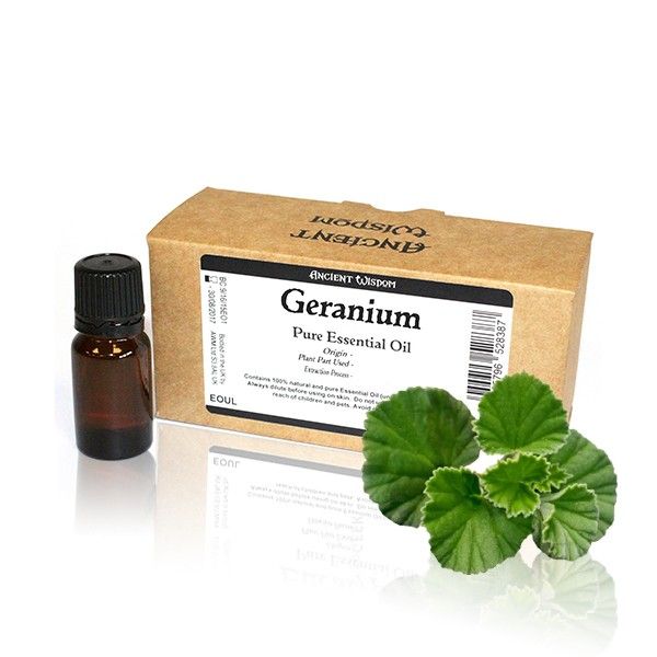 10x 10ml Ägyptisches Geranienöl Unbeschriftet
