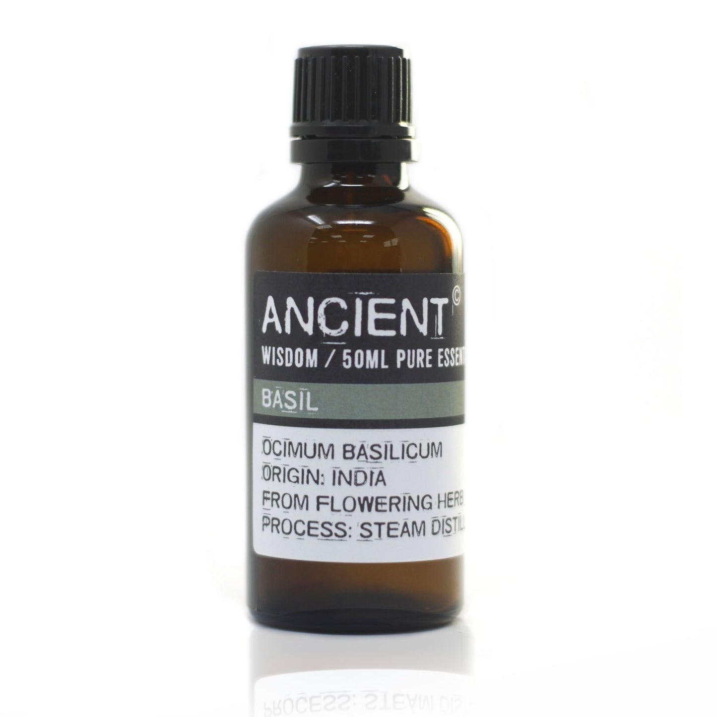 Basilikum 50ml Ätherisches Öl Bio Aroma Öl aus Indien