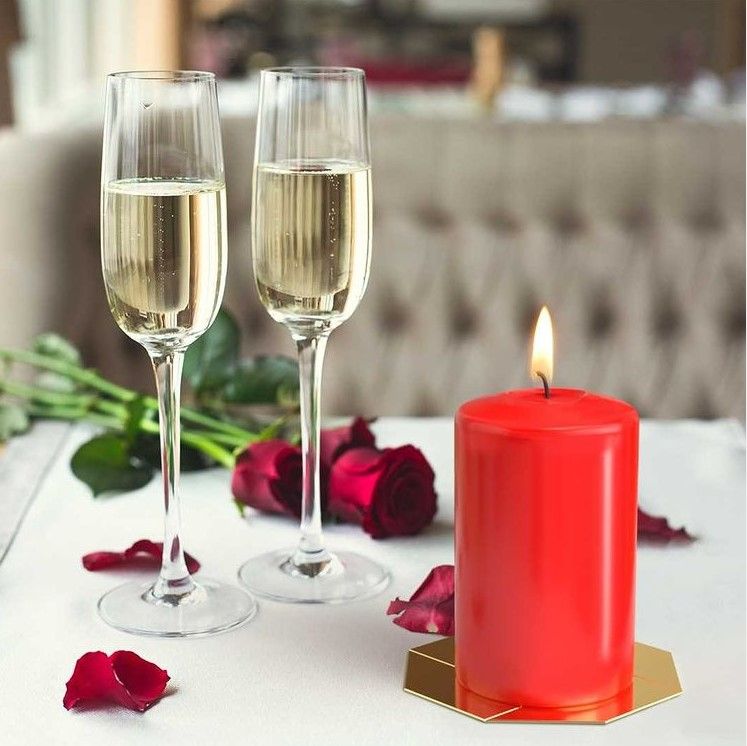 Säulenk Candle 80x250mm - Elfenbein