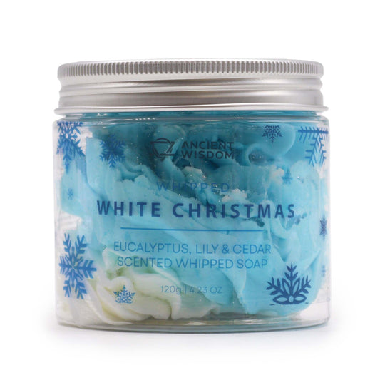 Weihnachtscreme Seife Weiß 120g