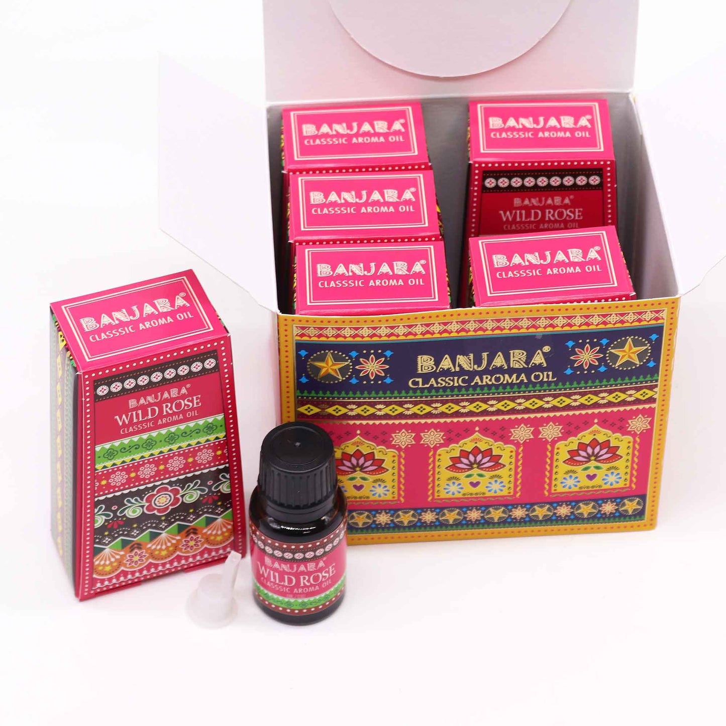 Banjara Indisches Duftöl 10ml - Wilder Rose