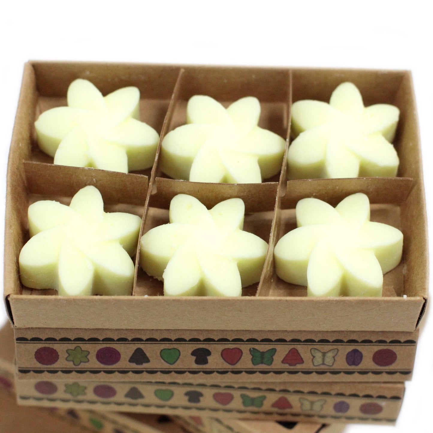 Geschenkset Mit 6 Wachsschmelzen Zitrusernte