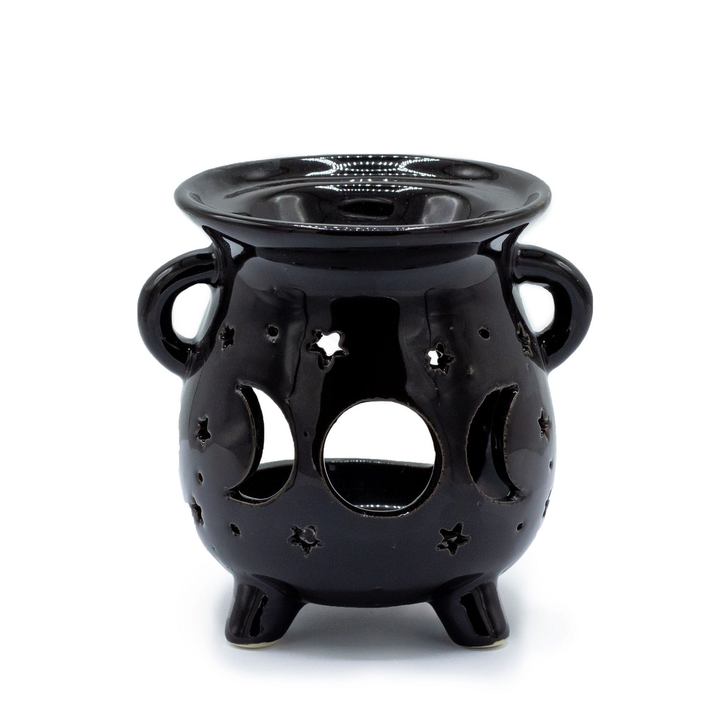 Caildren Duftlampe - Mondphase - Schwarz