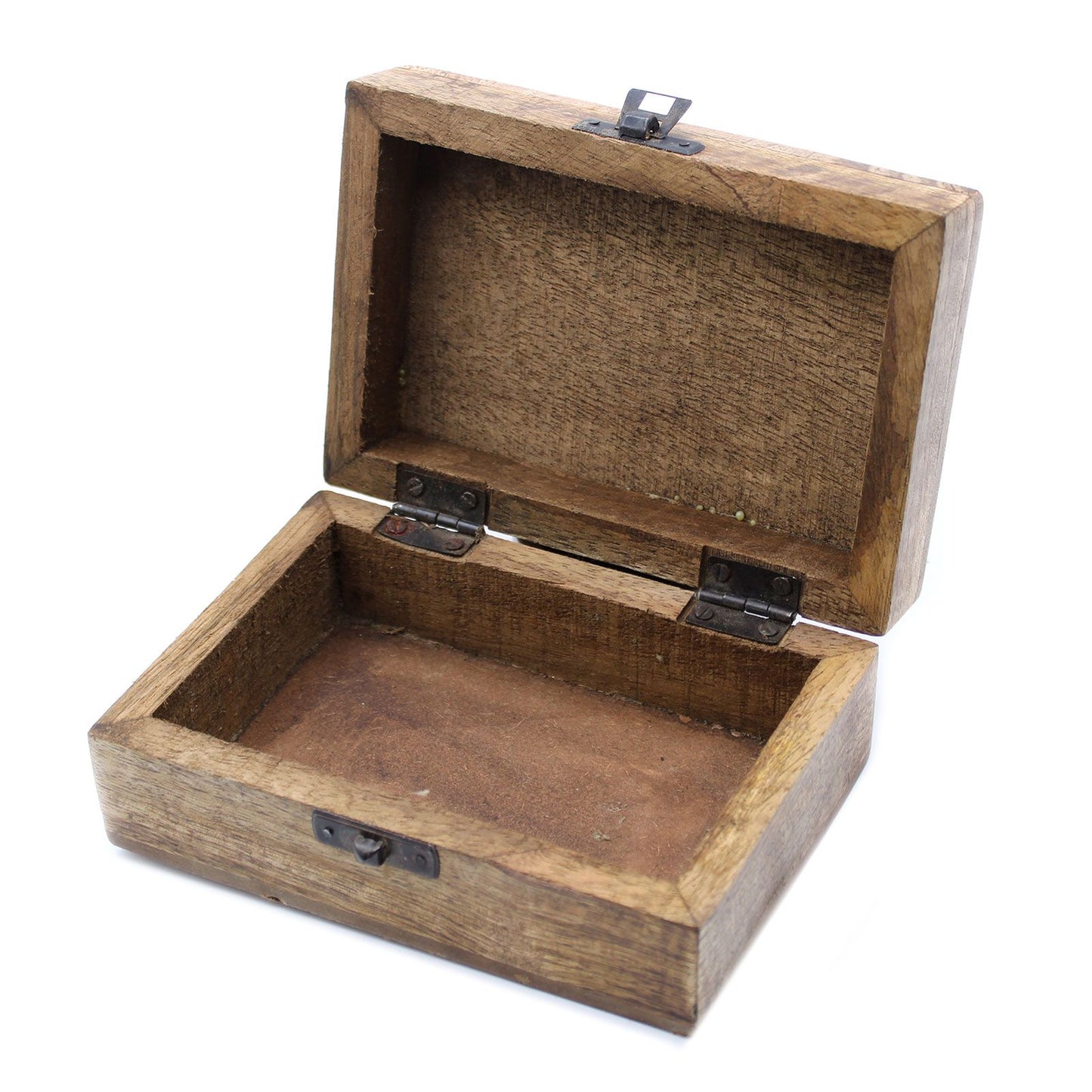 Weiß Gewaschene Holzbox 6x4 Slawisches Design