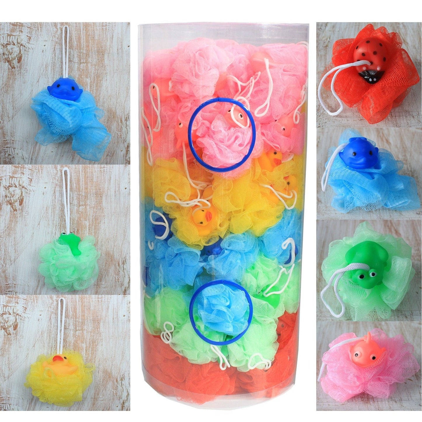 Quietschspielzeug Scrunchies 5 Stück Assortiert In Displaytube 30 Gramm