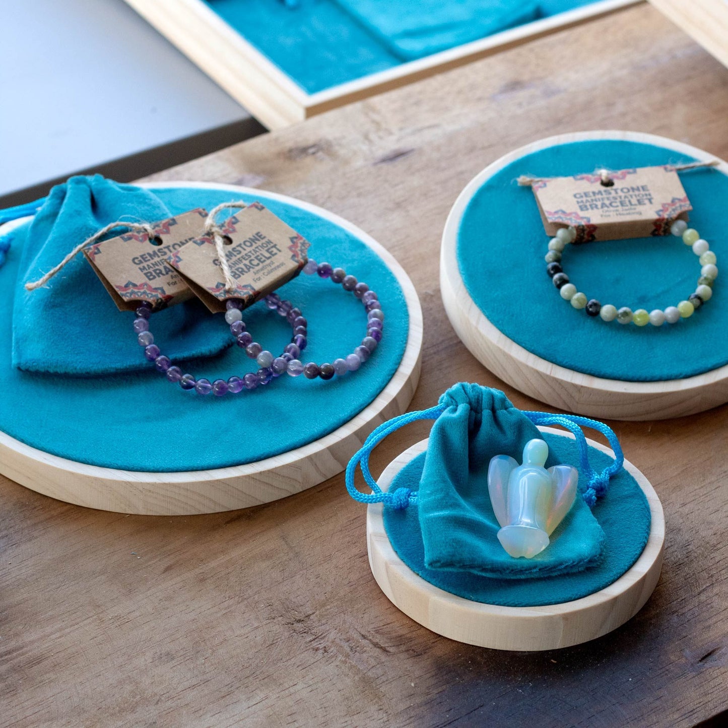 Drei Runde Display Set 10cm 15cm 20cm