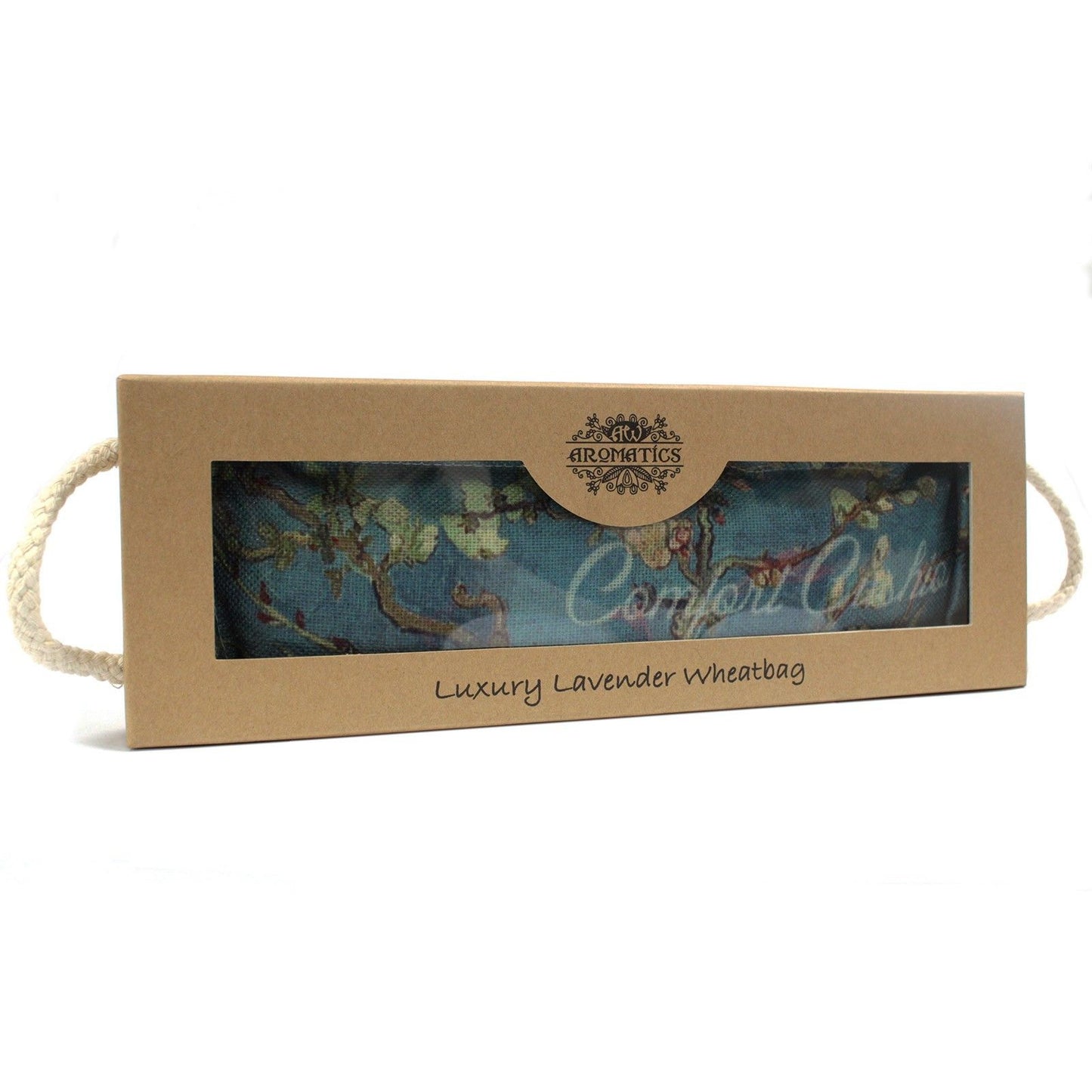 Luxuriöses Lavendel Weizenkissen In Geschenkbox - Blossom