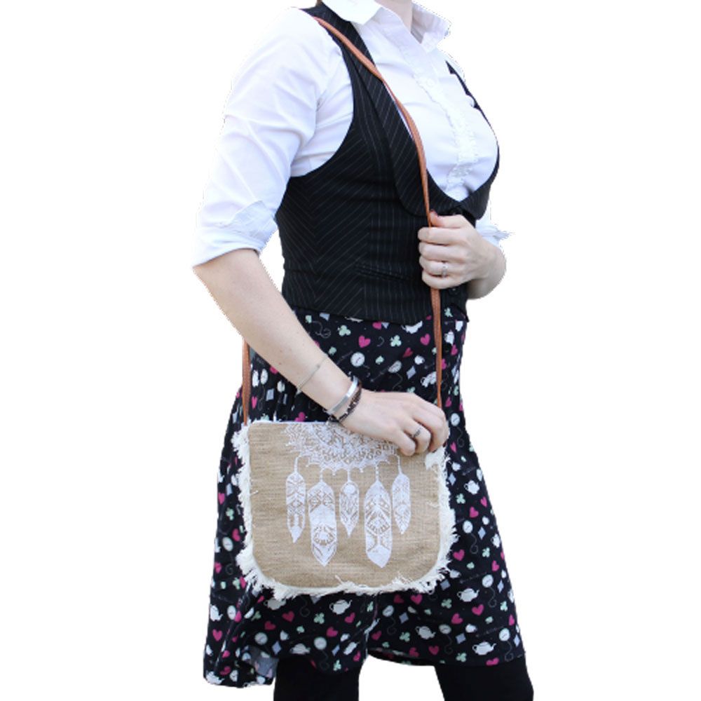 Fab Fransen Tasche - Traumfänger Druck