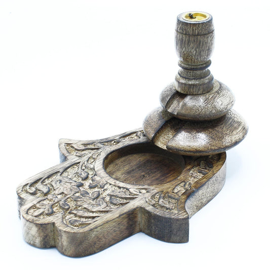 Med Mango Holz Rückflussbrenner Hamsa