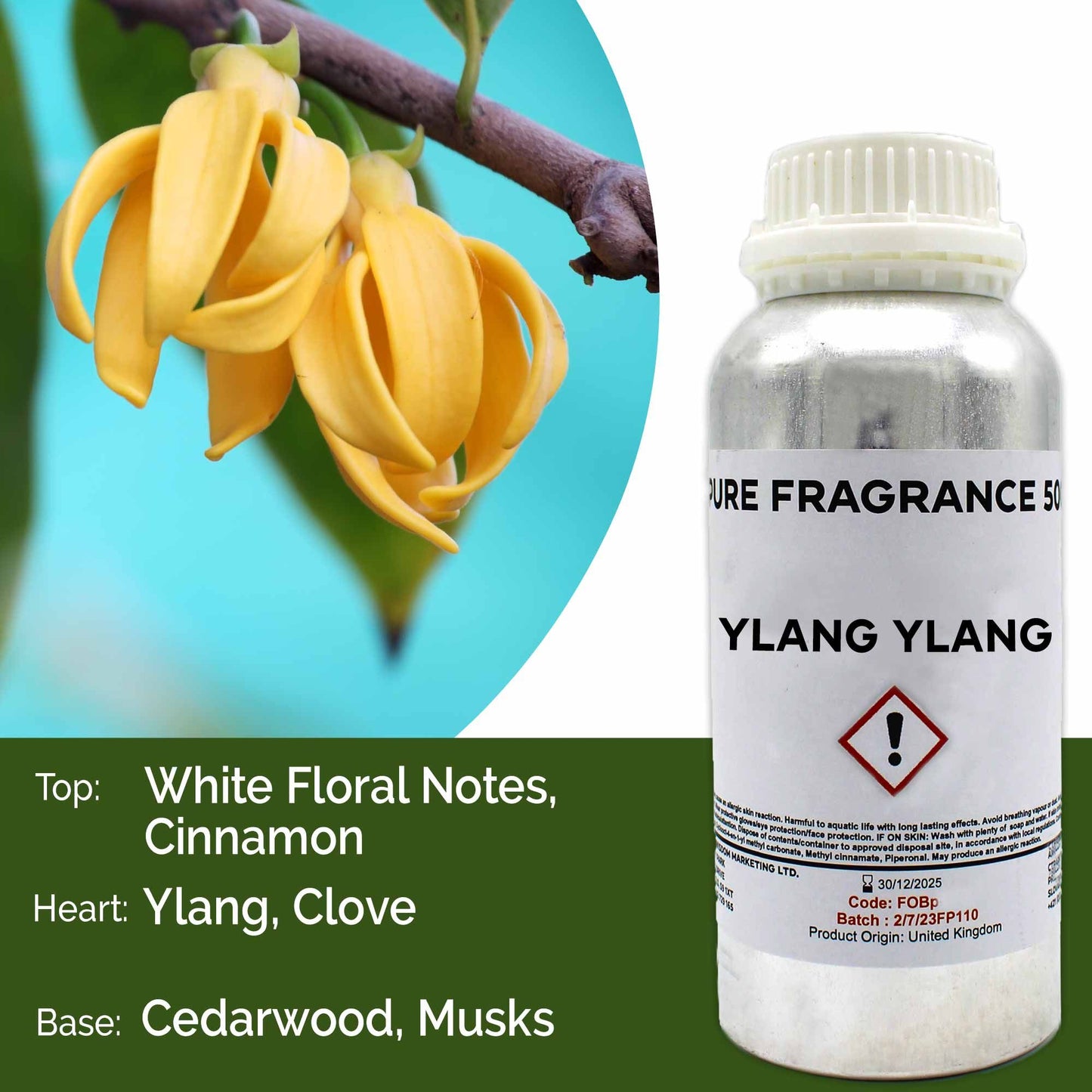 500ml Reines Ylang-Ylang Duftöl