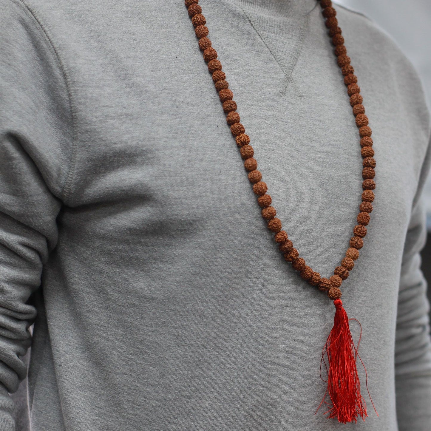 108 Rudraksha Mala Braun