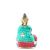 Messing Buddha Figur - Hände Hoch - 7,5 cm