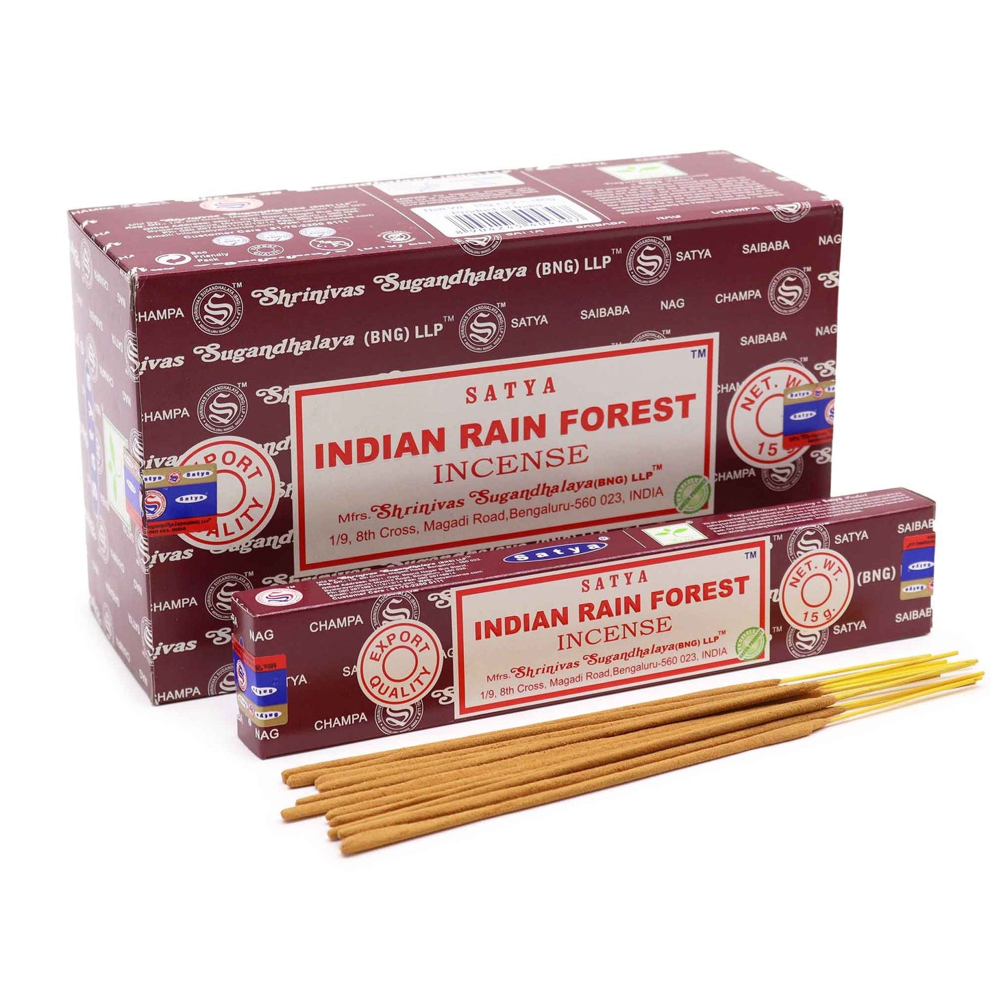 Satya Räucherstäbchen 15g Indischer Regenwald