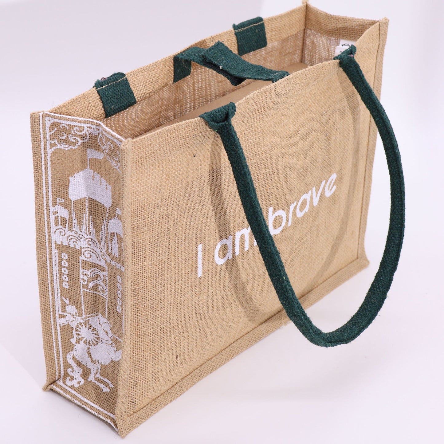Hop Hare Jute Big Bag Ich Bin Mutig