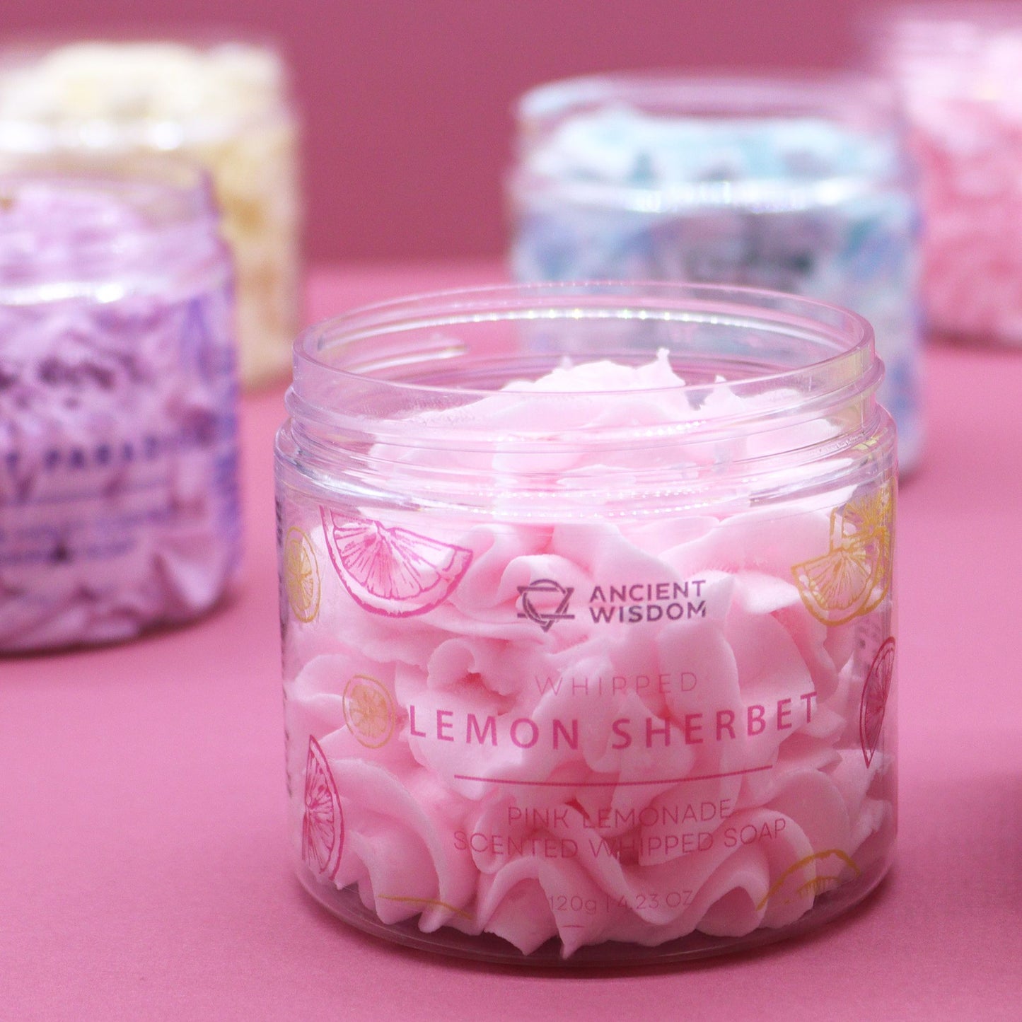 Pink Lemonade Schlagsahne Seife 120g