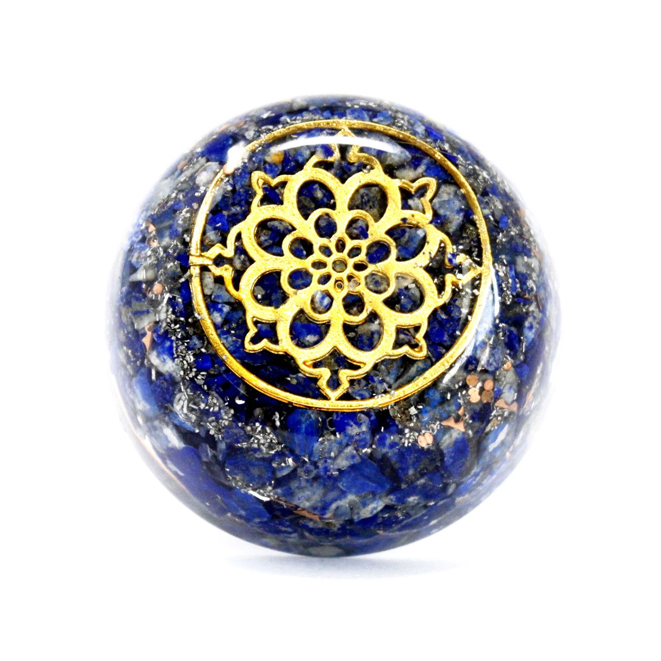 Orgonite Schreibtisch Power Packs Lapis Dome