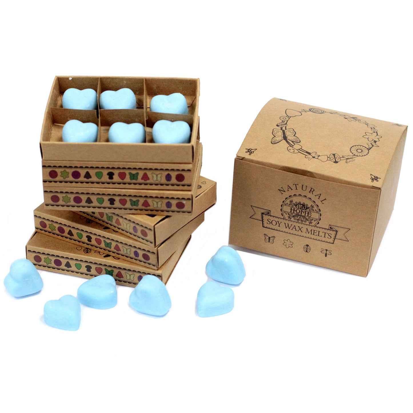 Geschenkset Mit 6 Wachsschmelzen - Dewberry