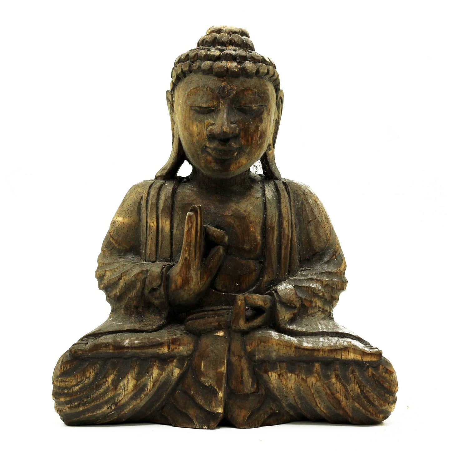 Buddha Feng Shui Set Om Grau und Schwarz Zwei Designs
