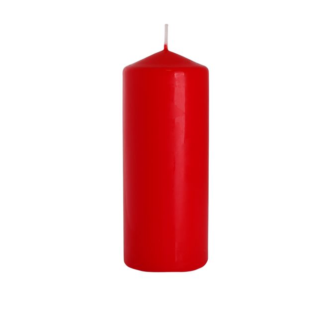 Einzelne Säulenkerze 60x150mm Rot