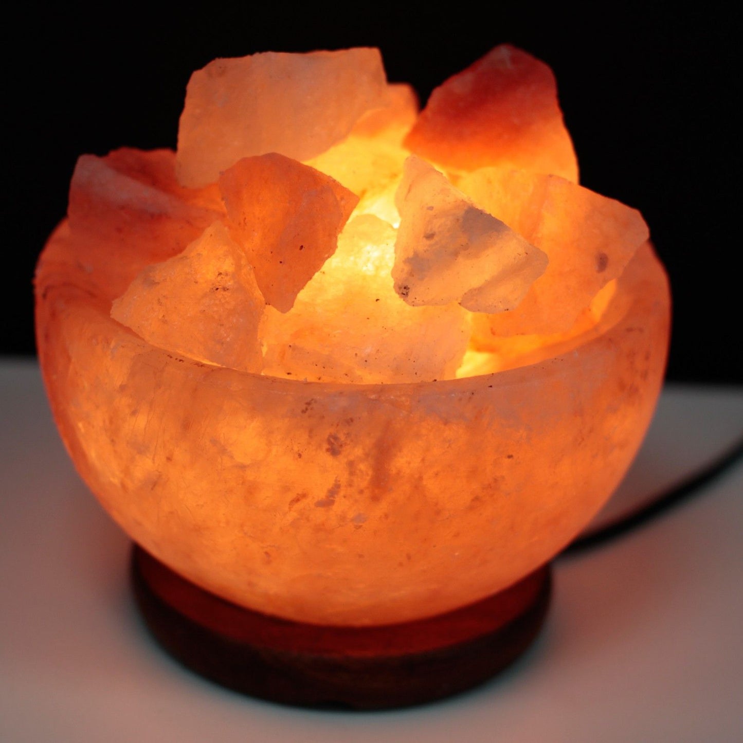 Salzfeuer Schale Und Stücke 15cm x 9cm