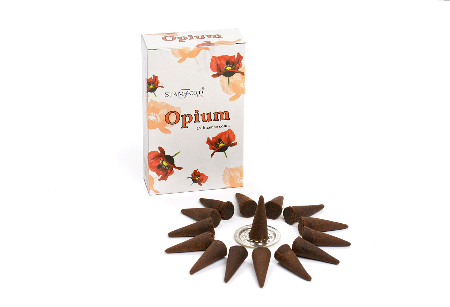Opium Räucherkegel Stamford Premium Aromatische Düfte für Entspannung und Meditation